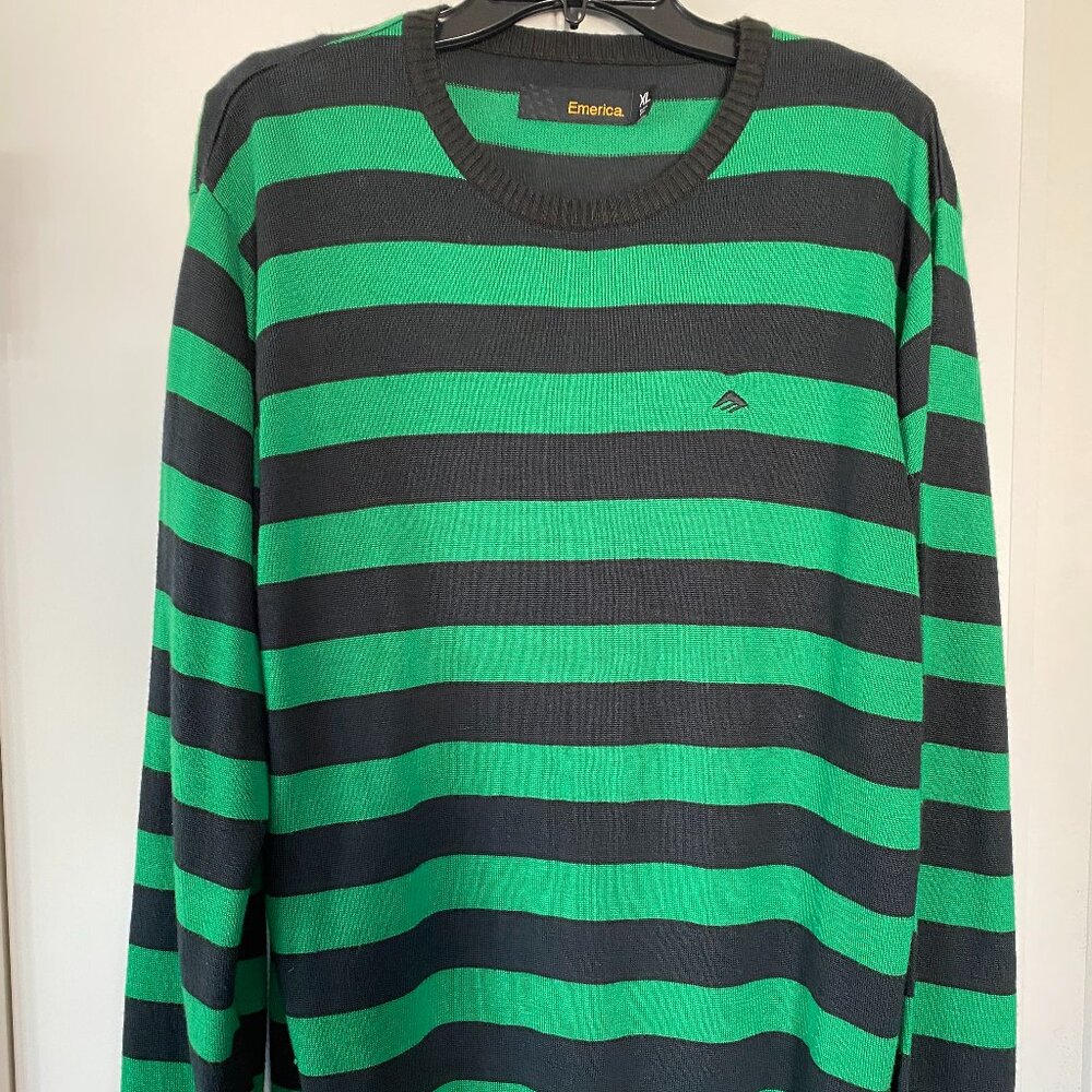 Emerica Y2K Striped Sweater